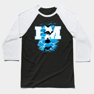 Swim Pool Individual Medley Baseball T-Shirt